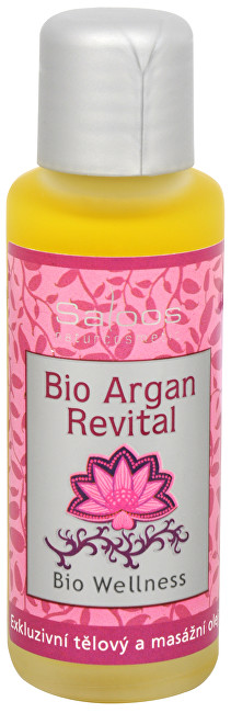 Bio Wellness exkluzivní tělový a masážní olej - Argan Revital, 50 ml