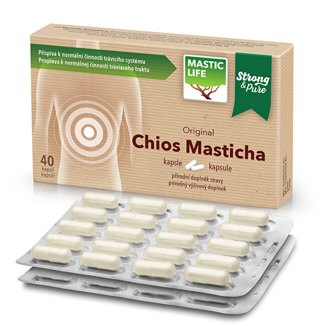 Chios Masticha Strong&Pure 40 kapslí