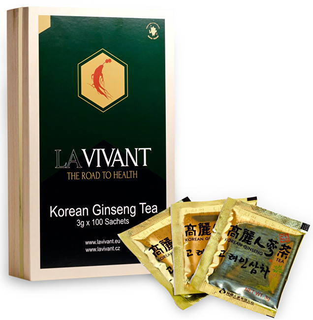 LAVIVANT Instantní čaj z korejského ženšenu 100 ks