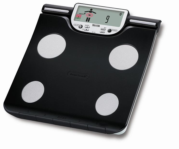 Osobní digitální váha Tanita BC-601 se slotem pro SD kartu a segmentální analýzou