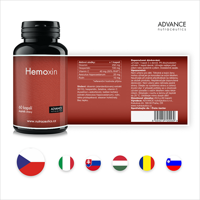 Hemoxin 60 kapslí