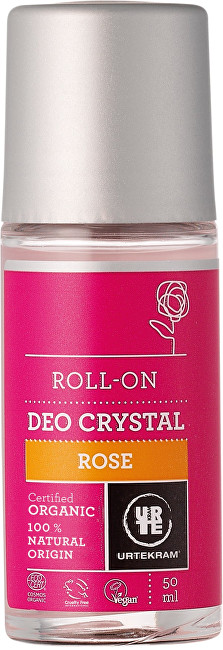 Urtekram Deodorant roll on růže 50 ml BIO
