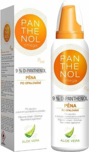 Panthenol Omega pěna s Aloe Vera 9% 150 ml