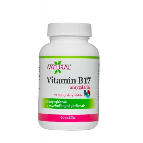 Vitamín B17 Amygdalin 70 mg 60 tablet
