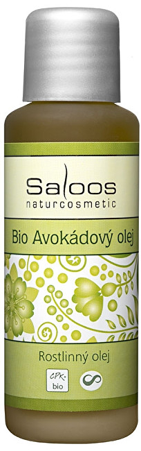 Saloos Bio Avokádový olej lisovaný za studena 50 ml