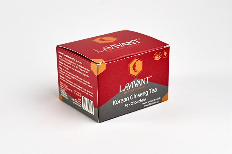 LAVIVANT Instantní čaj z korejského ženšenu 20 ks