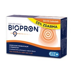 Biopron9 30 tob. + 10 tob. ZDARMA