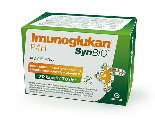 Imunoglukan P4H® SynBIO 70 kapslí