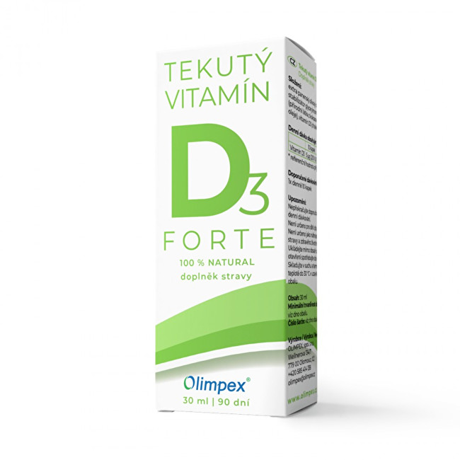 Tekutý vitamín D3 FORTE 30 ml