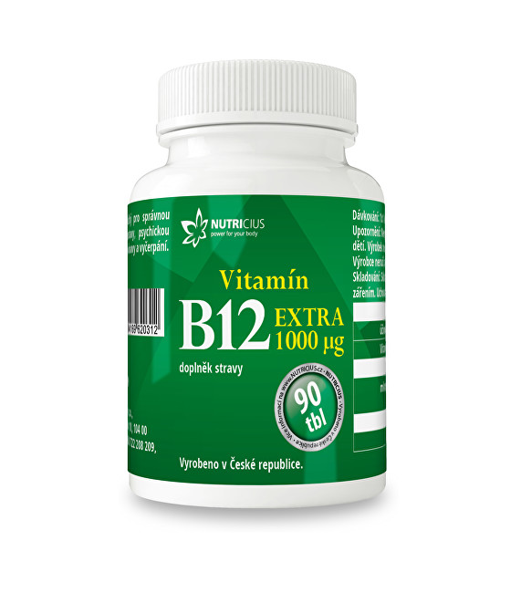 Nutricius Vitamín B12 EXTRA 90 tablet