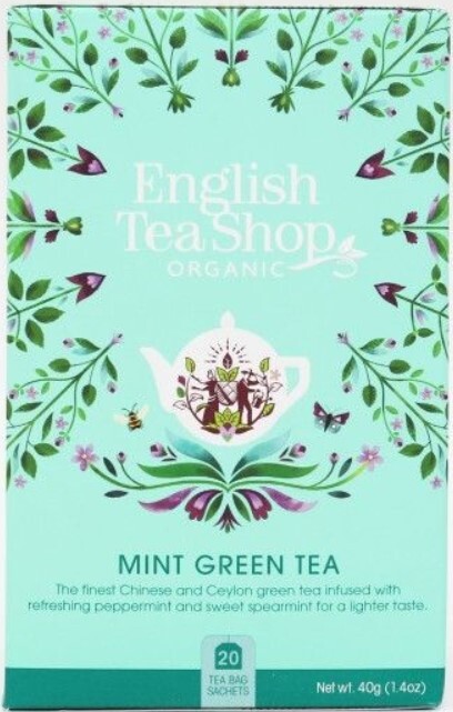 English Tea Shop Máta a zelený čaj 20 sáčků