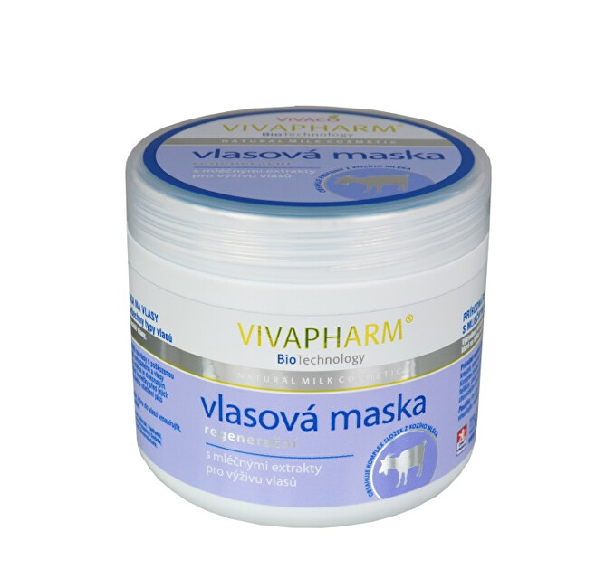 Vivaco Regenerační vlasová maska s mléčnými extrakty 600ml