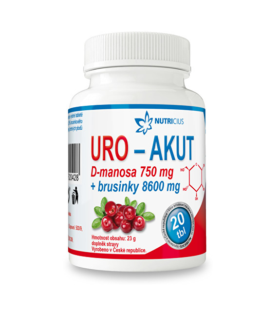Nutricius Uro - Akut 20 tbl.