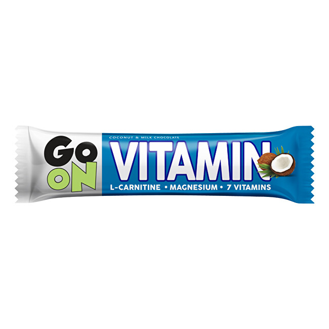 Vieste GO ON Vitaminová tyčinka kokos l-carnitin 50 g