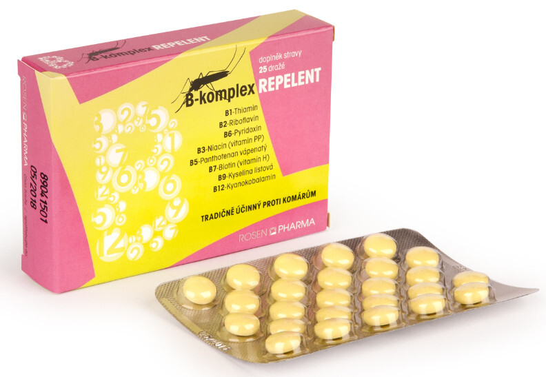 Rosenpharma Rosen B-komplex REPELENT 25 tablet
