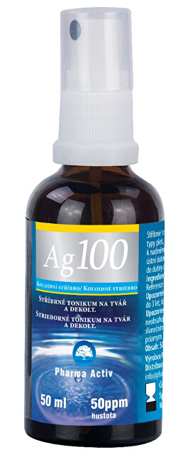 Pharma Activ Koloidní stříbro Ag100 (50ppm) 50ml SPRAY