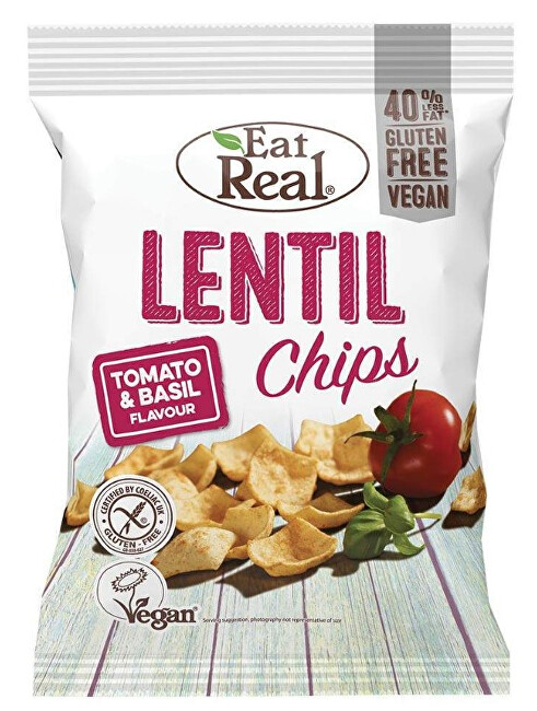 Eat Real Lentil Tomato & Basil 40 g