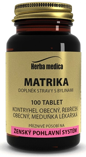 Matrika 50 g - menstruační komfort 100 tablet
