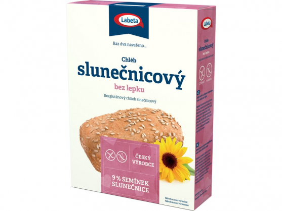 LABETA A.S. Chléb slunečnicový bez lepku 500 g