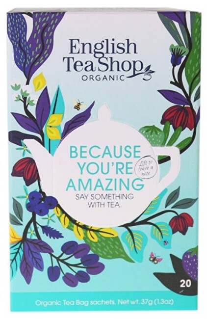English Tea Shop MIX protože jste úžasní, BIO 20 sáčků