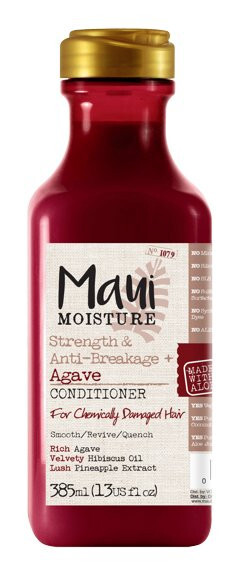 MAUI posilující kondicioner pro chemicky zničené vlasy + Agave 385 ml