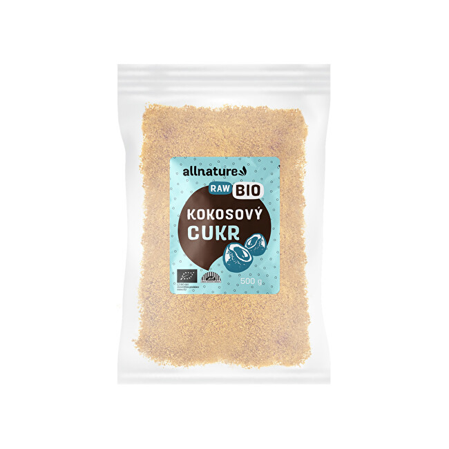 Allnature Kokosový cukr BIO 500g