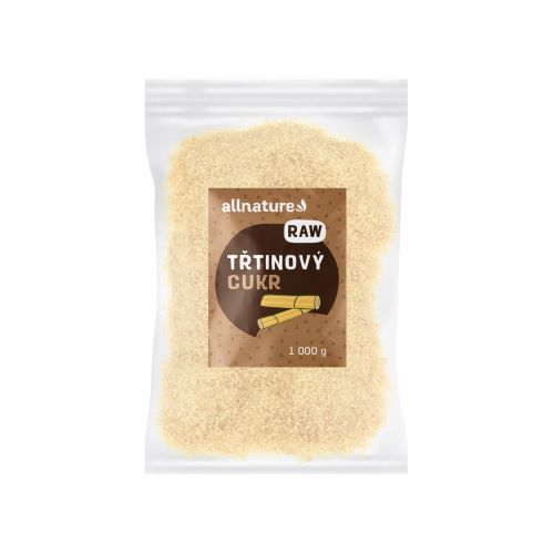 Allnature Třtinový cukr RAW nerafinovaný 1 000 g