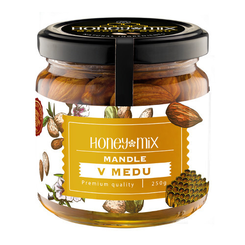HoneyMix Mandle v medu 250 g