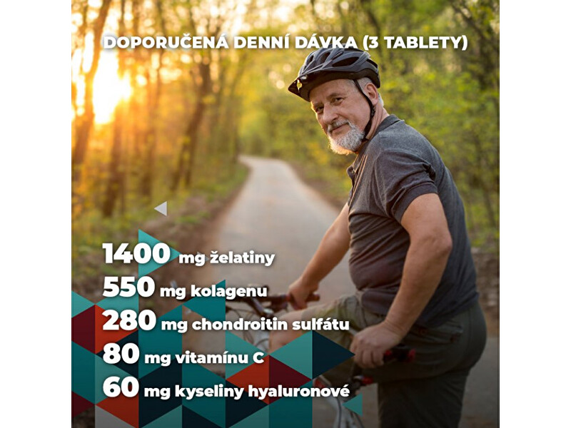 Geloren ACTIVE kloubní výživa s příchutí pomeranče 90 ks