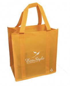 KPPS Ekologická nákupní taška 25l ECO style oranžová