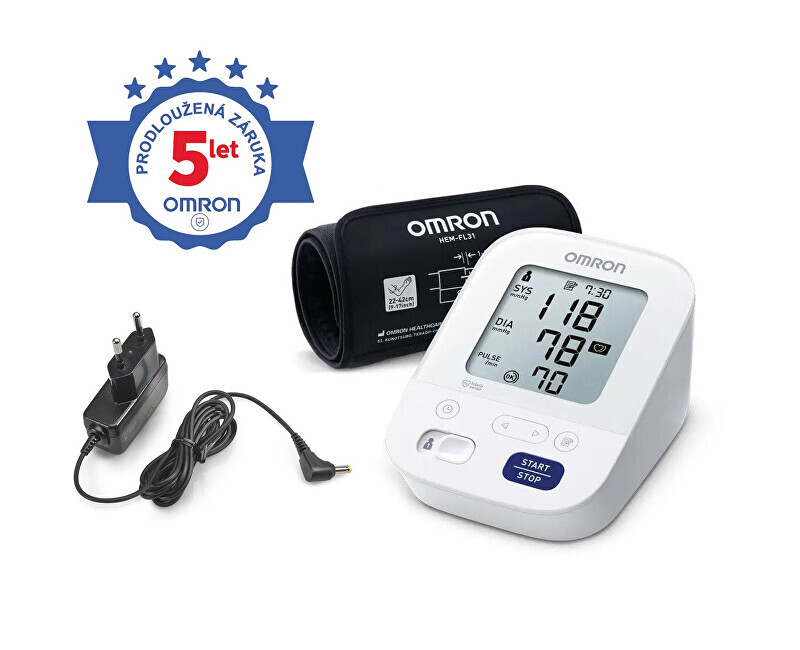 Tonometr OMRON M3 Comfort + adaptér