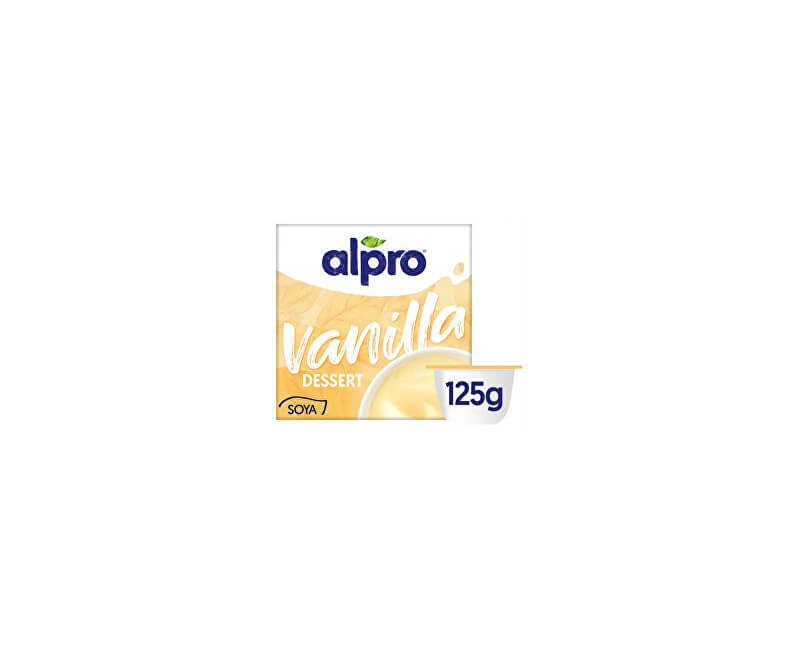 Alpro Sójový dezert s vanilkovou příchutí 4 x 125 g