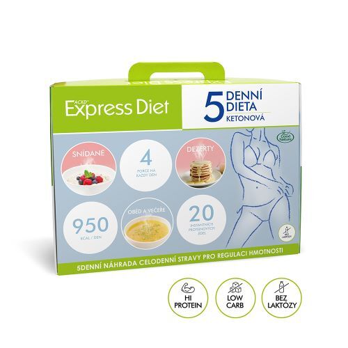 Good Nature 5denní proteinová ketonová dieta na hubnutí Express Diet 20×59 g – nová receptura bez laktózy