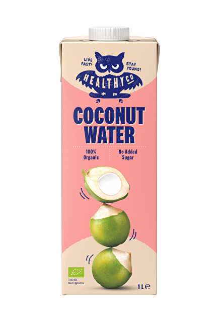 HealthyCo ECO Kokosová voda 1l