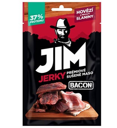Jim Jerky Jerky hovězí slanina 23g