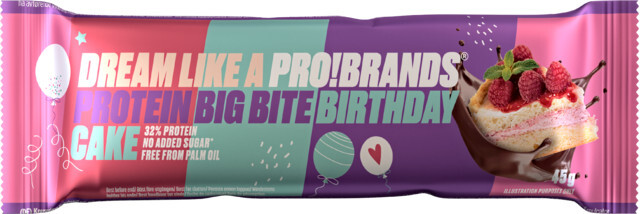PRO!BRANDS PROTEIN BIG BITE 45 g - birthday cake