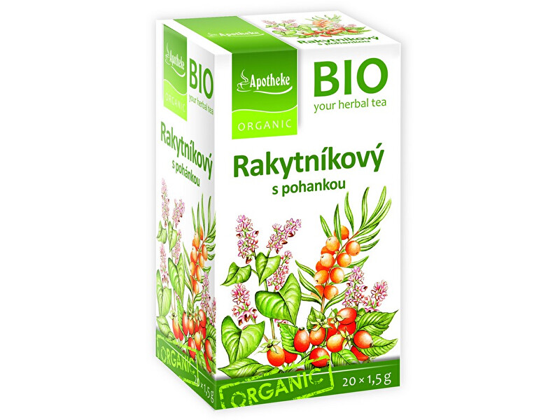 Apotheke Rakytníkový čaj s pohankou BIO 20 sáčků