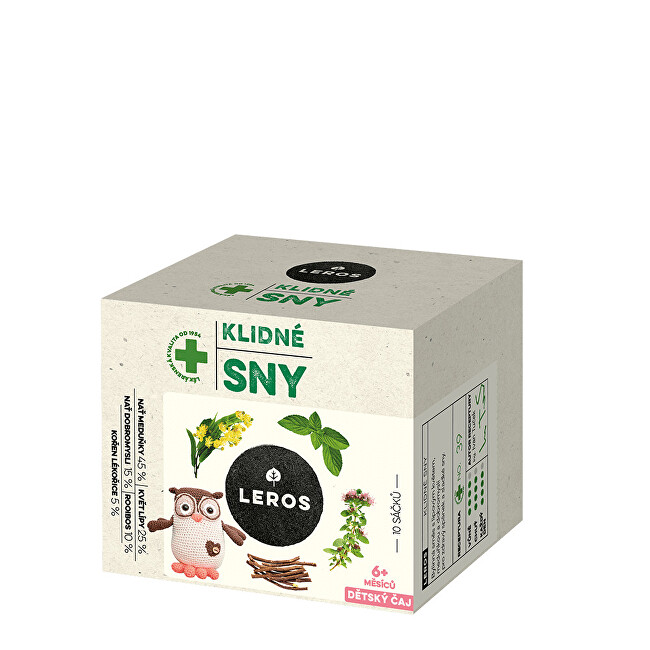 LEROS Dětský čaj Klidné sny 10 x 1.5g