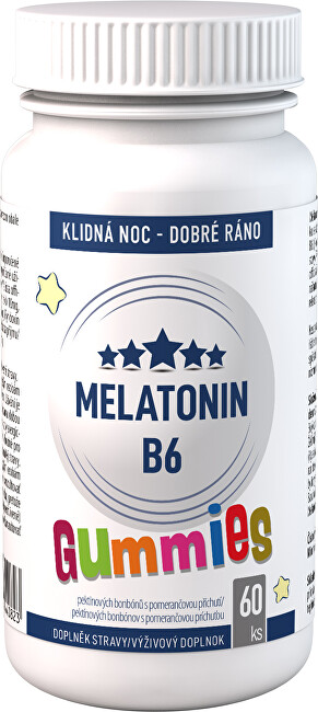 Clinical Melatonin B6 Gummies 60 pektinových bonbónů