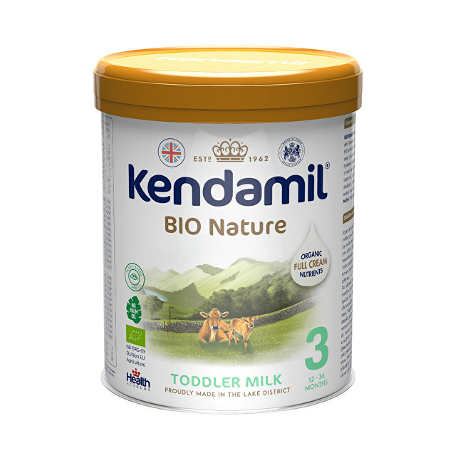 Kendamil Nature batolecí mléko 3 DHA+ BIO 800 g