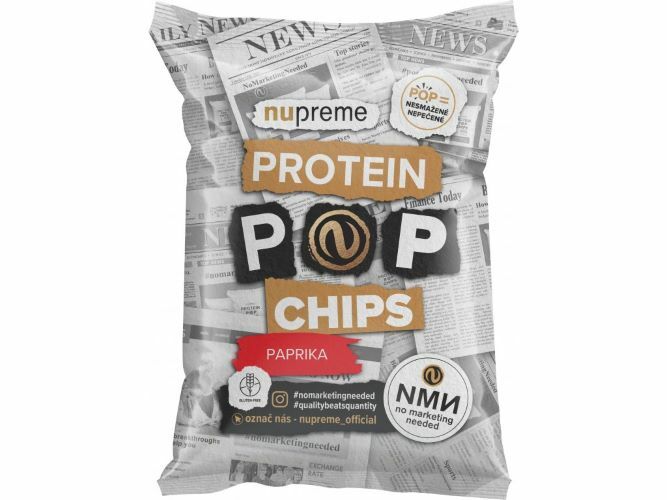 Nupreme Pop Chips paprika 50 g