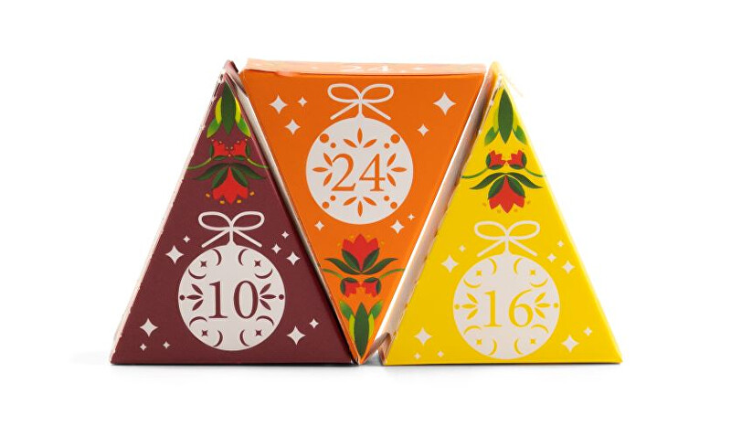 English Tea Shop Adventný kalendár Trojuholník BIO 25 pyramídok