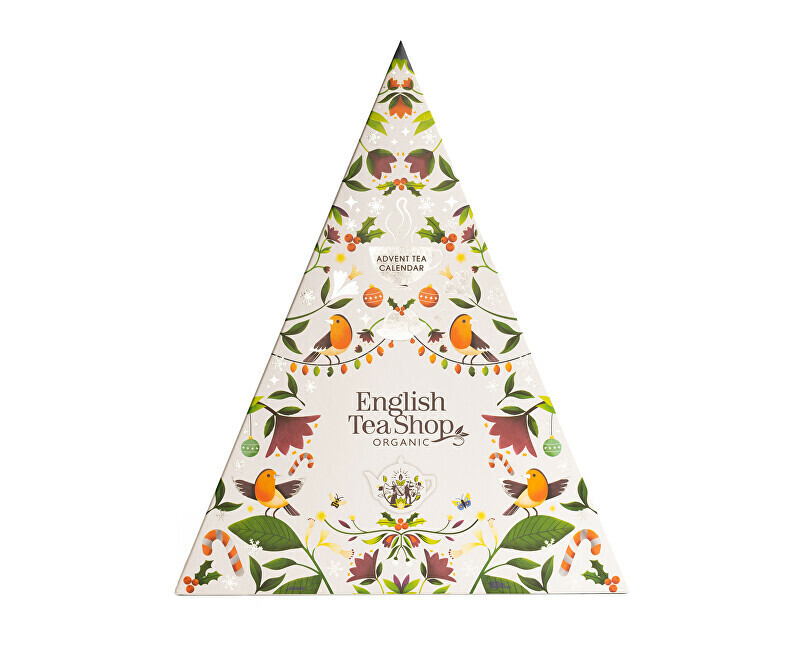 English Tea Shop Adventný kalendár Trojuholník BIO 25 pyramídok
