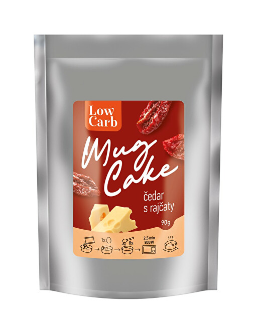 MKM pack Low carb mug cake čedar s rajčaty 90 g