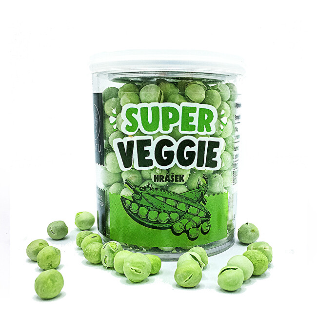 Natu Super Veggie zelený hrášek 40 g