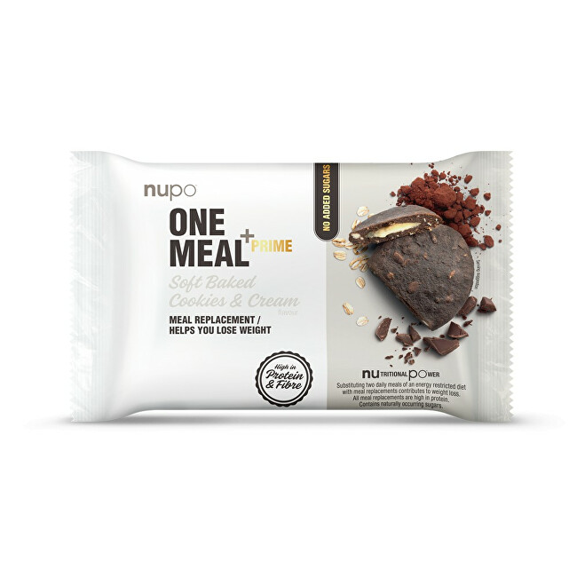 NUPO Koláček – Cookies & cream ONE MEAL + Prime 70 g