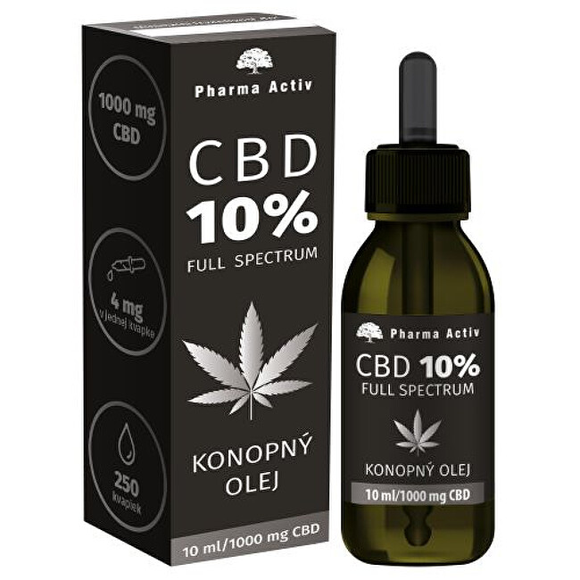 CBD 10% Konopný olej 10 ml