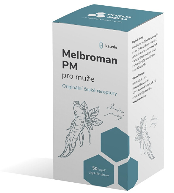Melbroman PM pro muže 50 kapslí