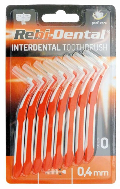 Rebi-Dental Mezizubní kartáčky 0,4 mm 8 ks