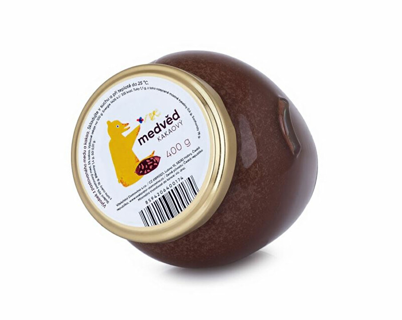Včelařství Domovina Medvěd kakaový - med s kakaem 75 g